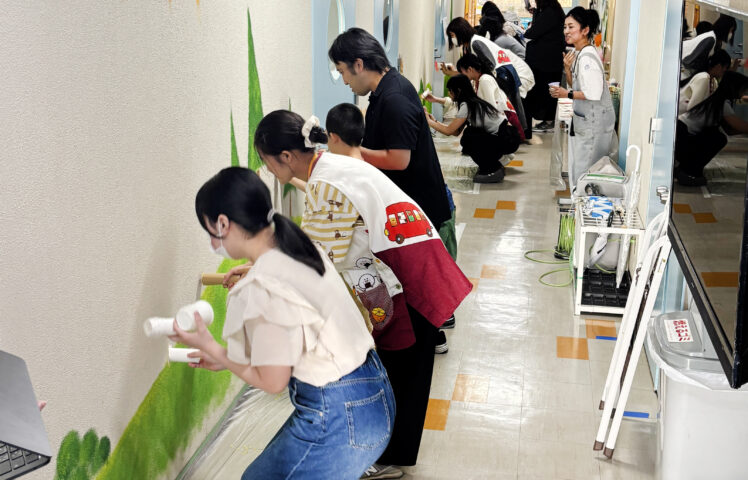 日本児童教育専門学校|地域と学校をつなぐ共創アート